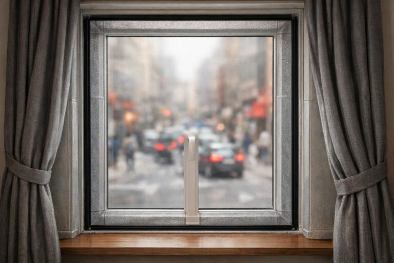 Comment isoler une fenêtre contre le bruit de la rue sans remplacer le double vitrage