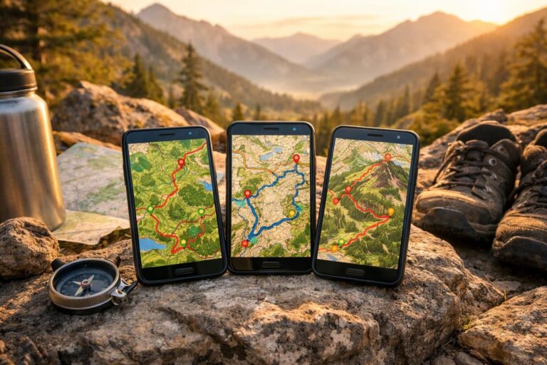 Les 3 meilleures applications gratuites pour planifier un itinéraire de randonnée hors-ligne