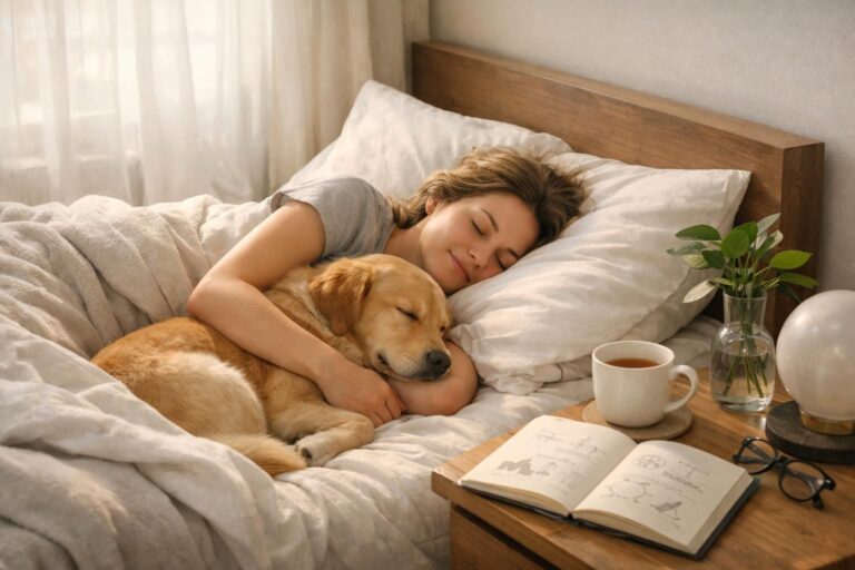 Les bienfaits du sommeil partagé avec son animal de compagnie selon les dernières études de 2026