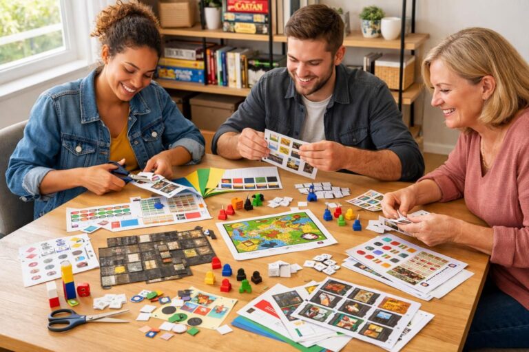 Les meilleurs jeux de société print & play à imprimer gratuitement chez soi en 2026
