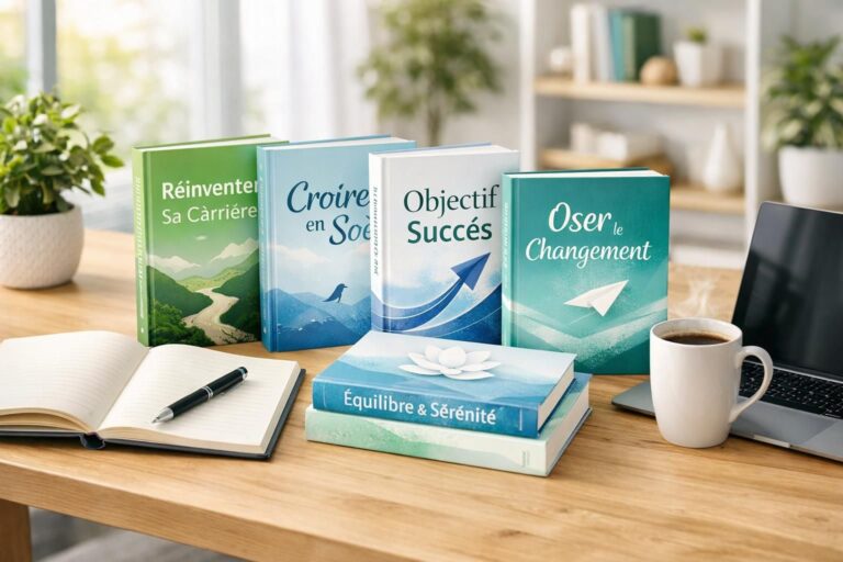 Les meilleurs livres de développement personnel à lire en 2026 pour réussir votre changement de carrière