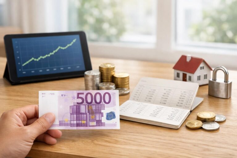 Les meilleurs placements pour un capital de 5000 euros en 2026 : où investir sans risque