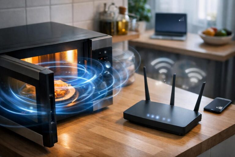 Pourquoi votre connexion wi-fi se coupe lorsque vous utilisez le micro-ondes : comprendre le problème des fréquences