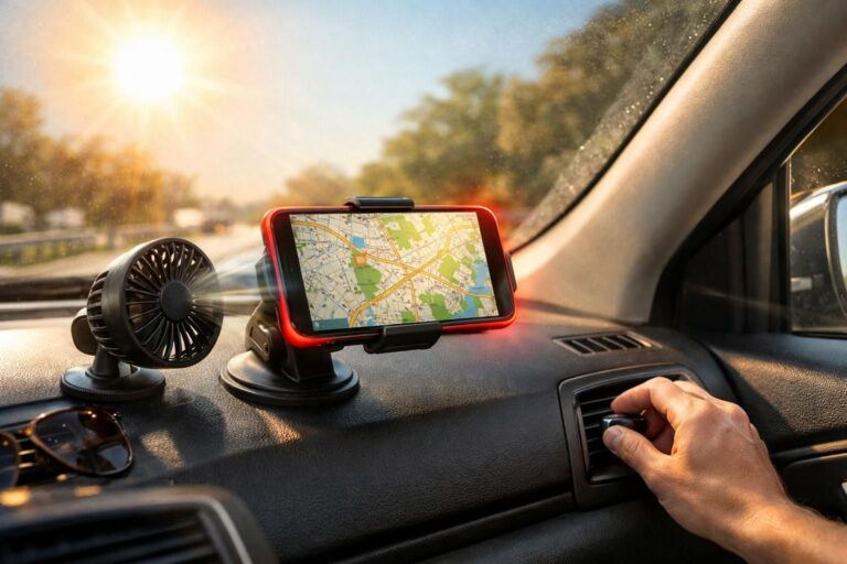 Pourquoi votre smartphone chauffe quand vous utilisez le GPS en voiture et comment y remédier