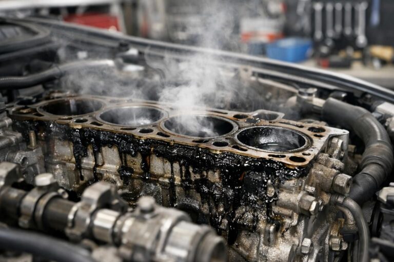 Pourquoi votre voiture consomme plus d&rsquo;huile que d&rsquo;habitude : reconnaître les signes d&rsquo;un joint de culasse défectueux