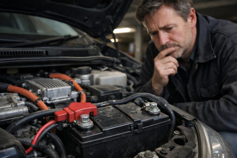 Pourquoi votre voiture hybride ne démarre plus après une longue immobilisation : comprendre le rôle de la batterie 12V